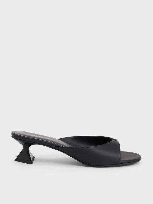 Sculptural Heel Thong Sandals, , hi-res