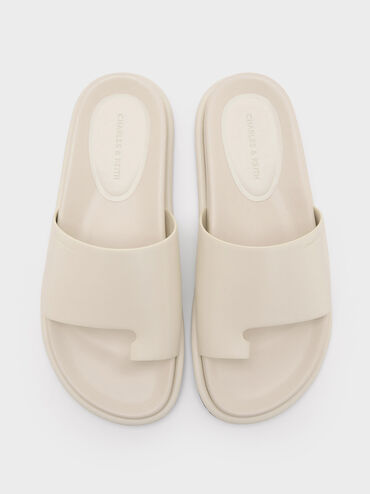 Wide-Strap Toe-Ring Sandals, Chalk, hi-res