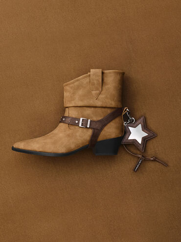 Noane Star Mirror Charm, Distressed Coffee, hi-res