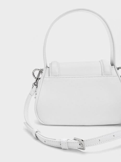 Shiloh Top Handle Bag, สีขาว, hi-res