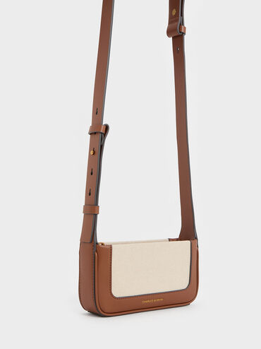 Daylla Canvas Shoulder Bag, , hi-res