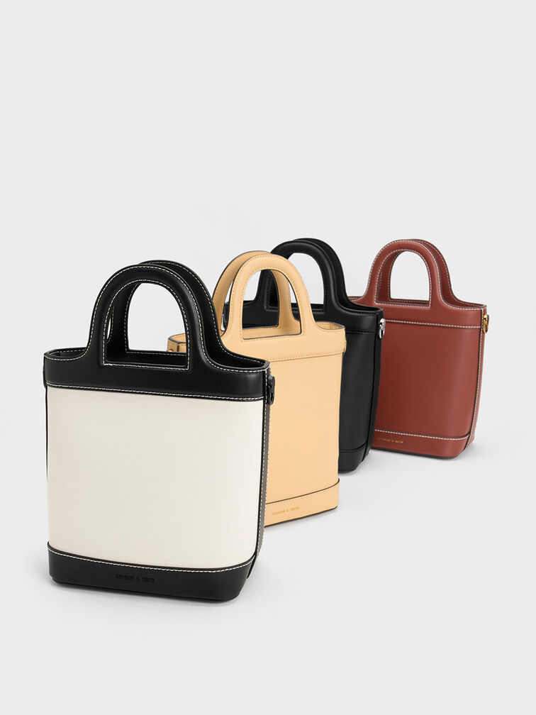 Bronte Top Handle Bucket Bag, , hi-res