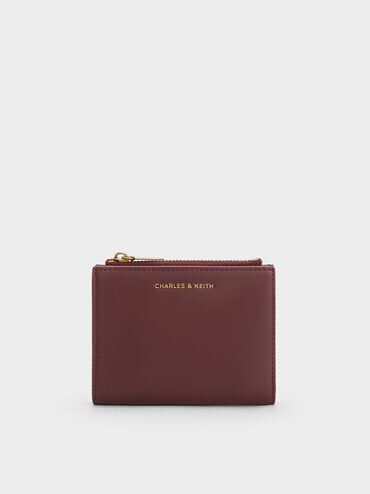 Harmonee Top Zip Small Wallet, Mulberry Plum, hi-res