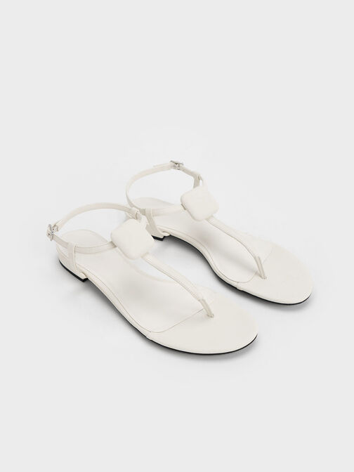 Koa Thong Sandals, สีขาว, hi-res