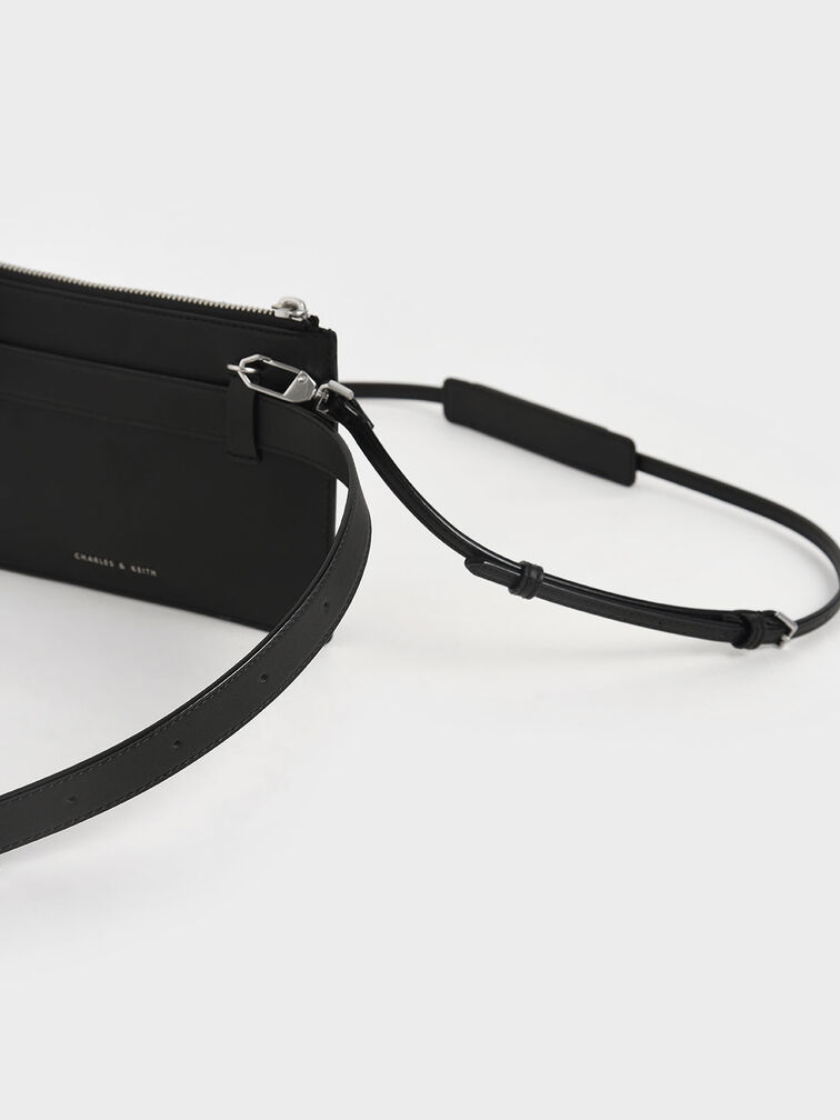 Double Zip Belt Bag, , hi-res