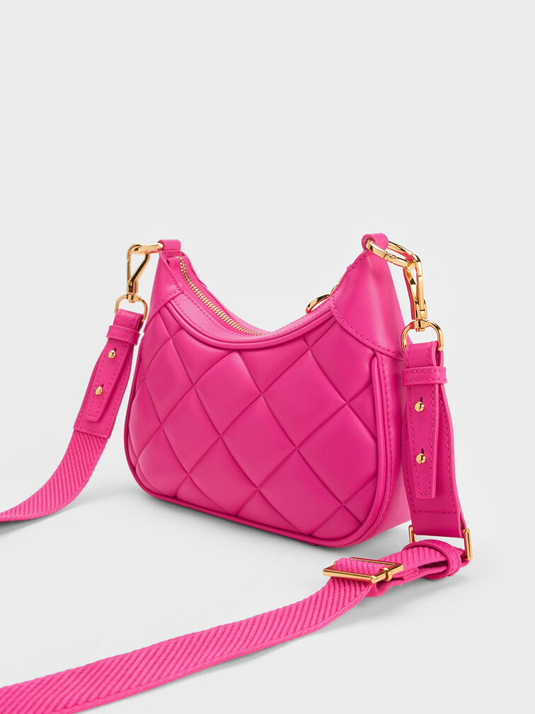 Mini Alcott Scarf Handle Quilted Bag, , hi-res