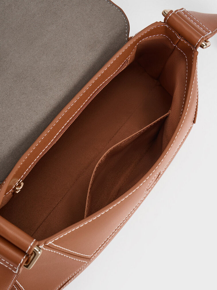 Nasrin Geometric Shoulder Bag, , hi-res