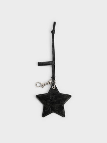 Noane Star Mirror Charm, Noir, hi-res