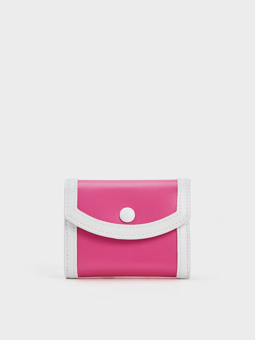Alouette Contrast Trim Small Wallet, , hi-res