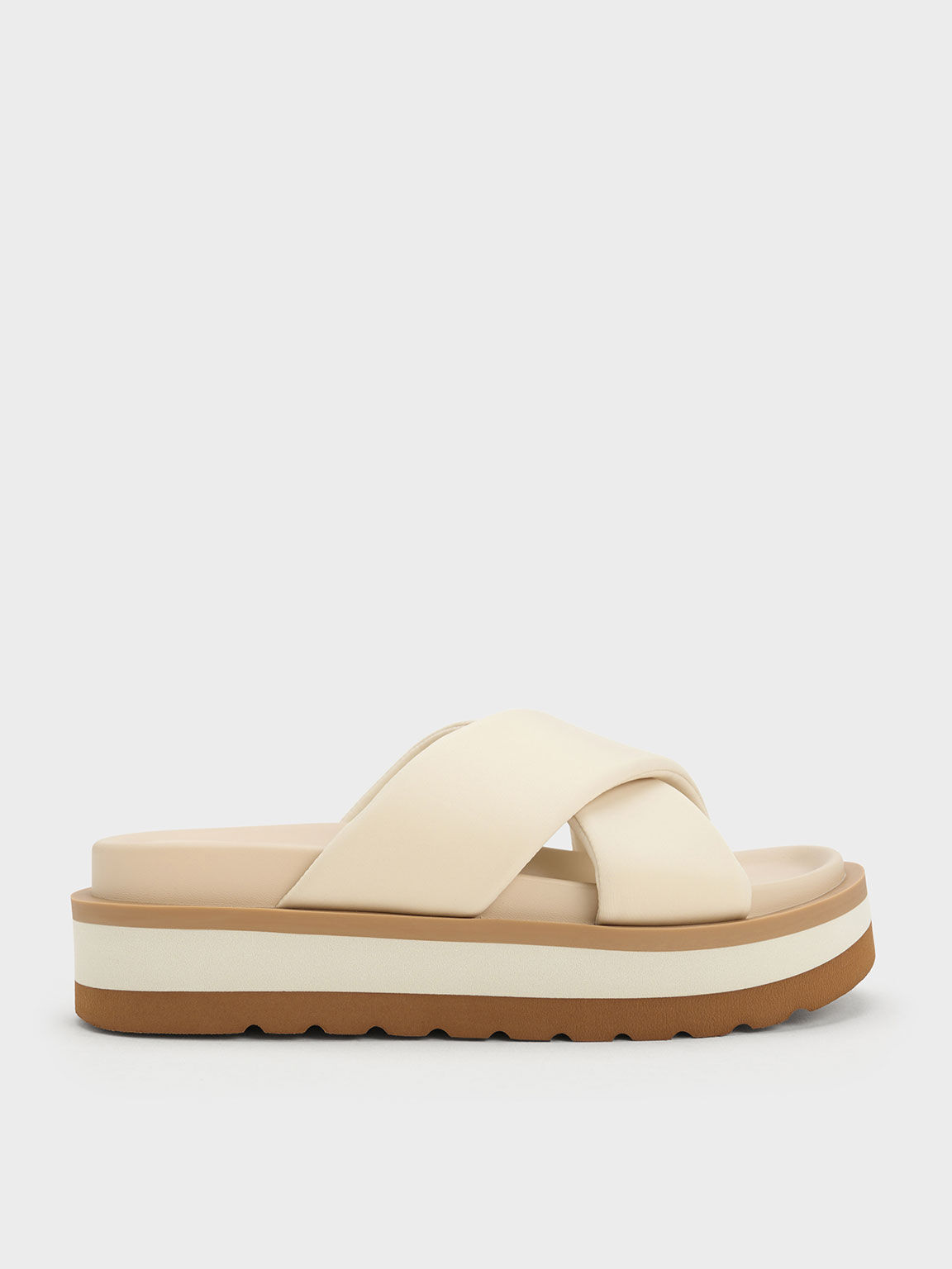 Platform criss cross sandals store