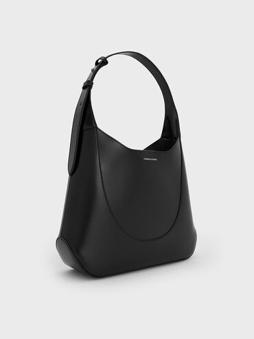 Sigrid Hobo Bag, Noir, hi-res