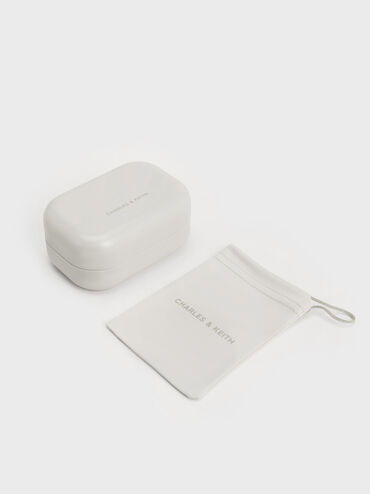 แว่นตากันแดดกรอบทรงนักบินแบบพับได้รุ่น Brea, สีดำ, hi-res