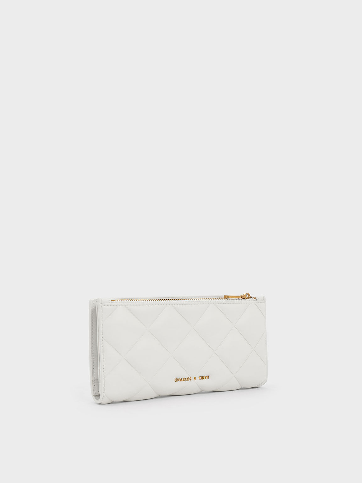 Charles and keith white wallet 2025