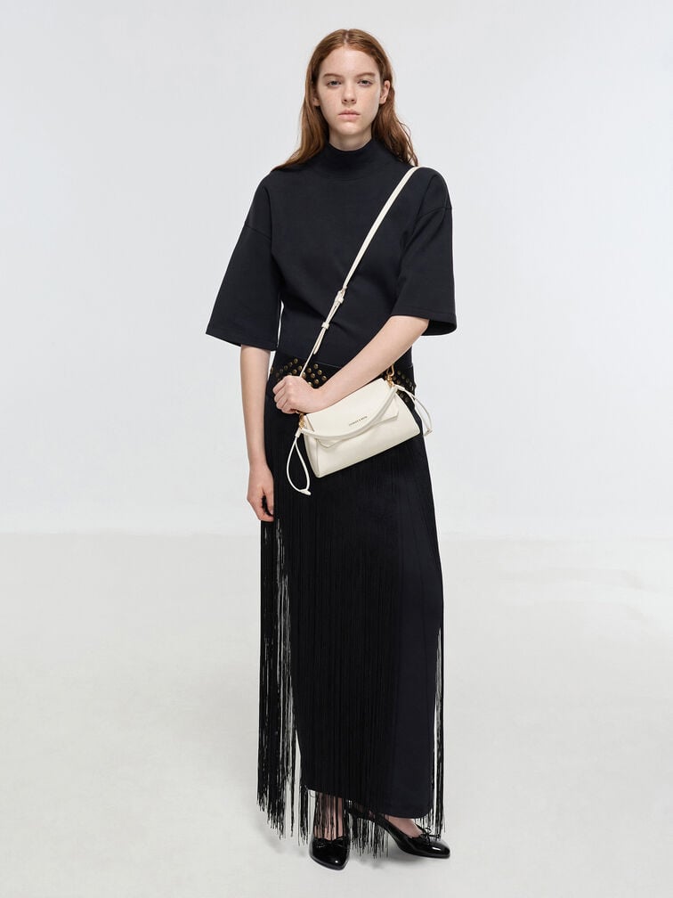 Hanya Top Handle Bag, Cream, hi-res