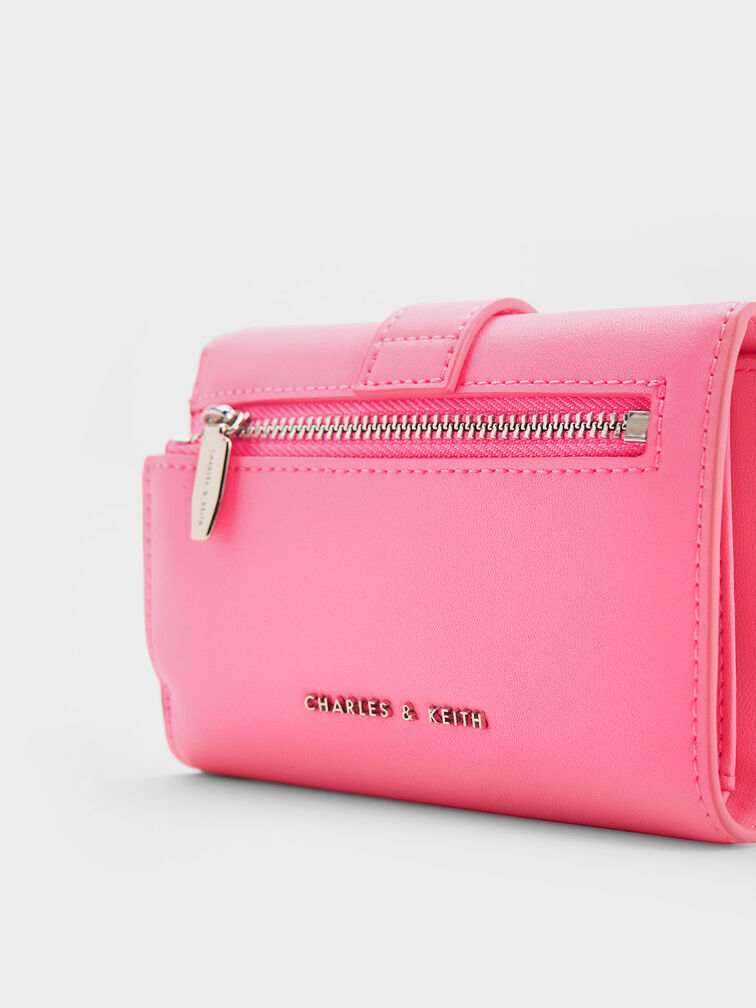 Petra Flower Buckle Wallet, , hi-res