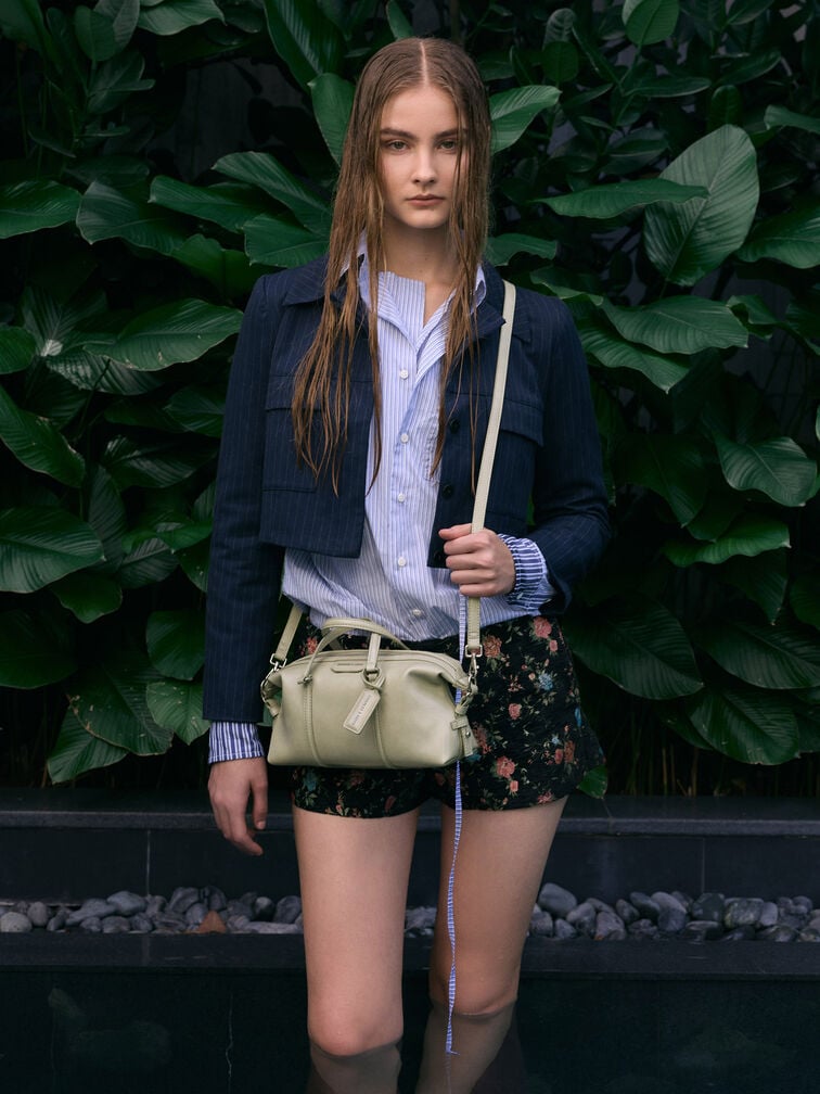 Mini Fergie Bowling Bag, Pale Olive, hi-res