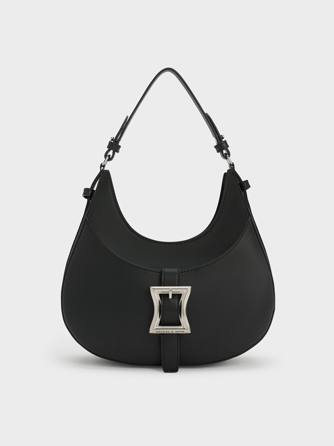 Black Xanthe Hobo Bag CHARLES KEITH TH