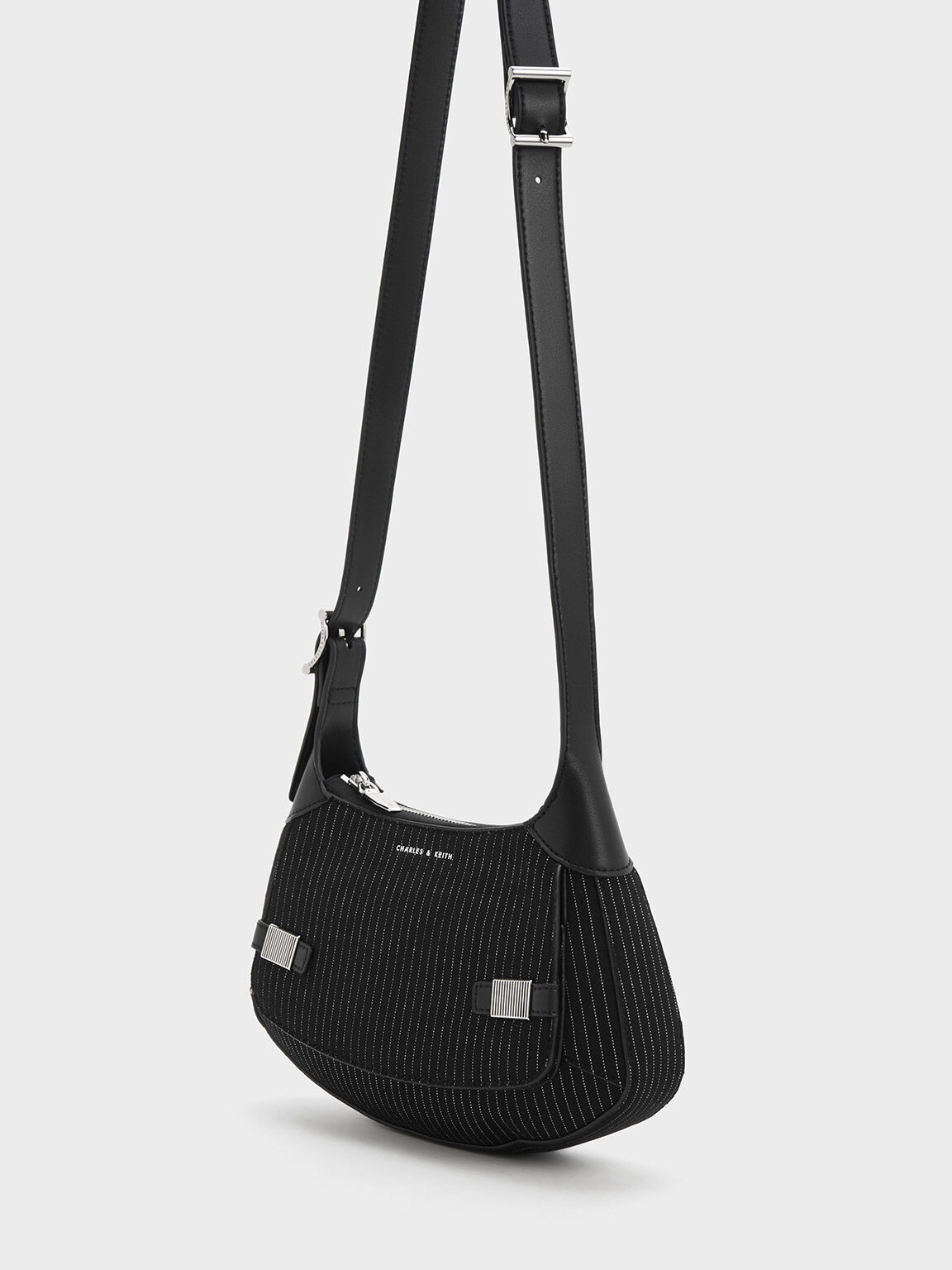 Grey shoulder bag discount