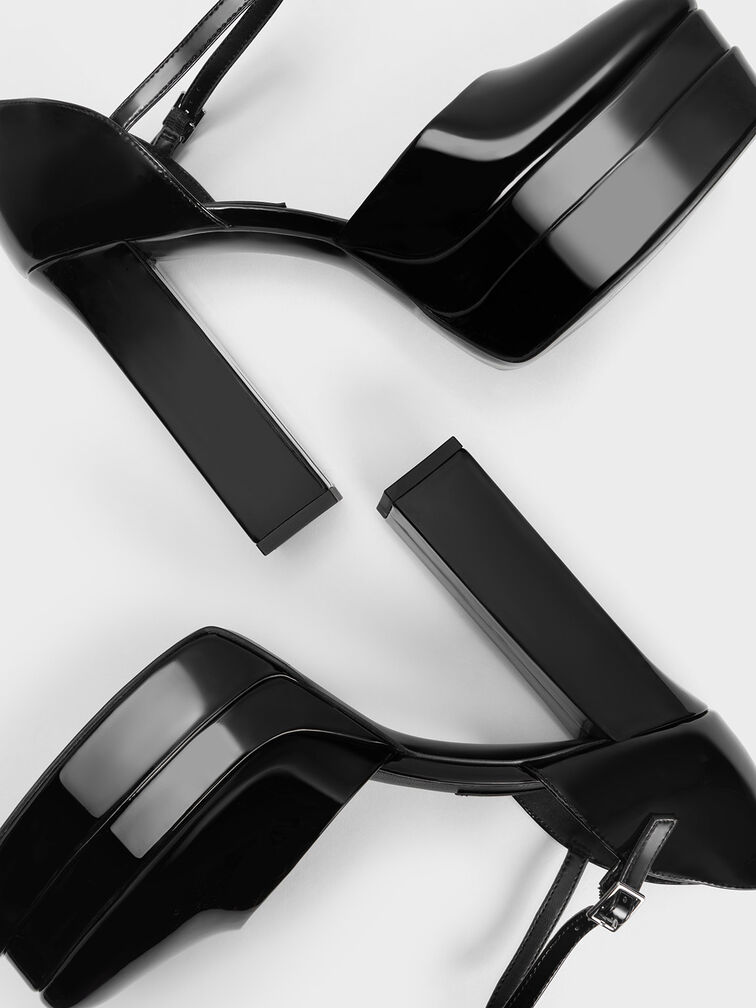 Patent Platform D'Orsay Pumps, , hi-res