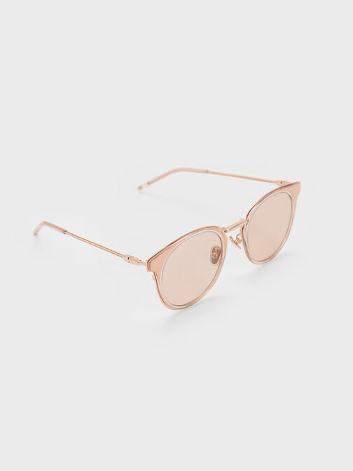 Oval Recycled Acetate Sunglasses, , hi-res