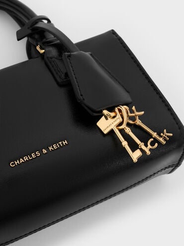 Mini Kerry Tote Bag, Black, hi-res