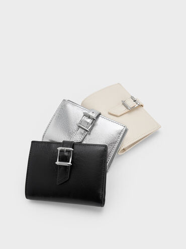 Bryna Belted Wallet, Cream, hi-res