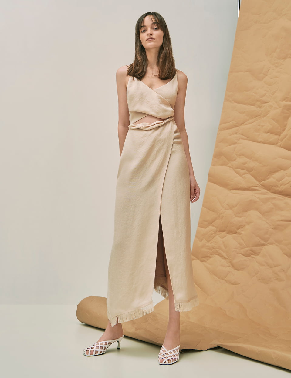 Women’s pleated pointed-toe mules – CHARLES & KEITH