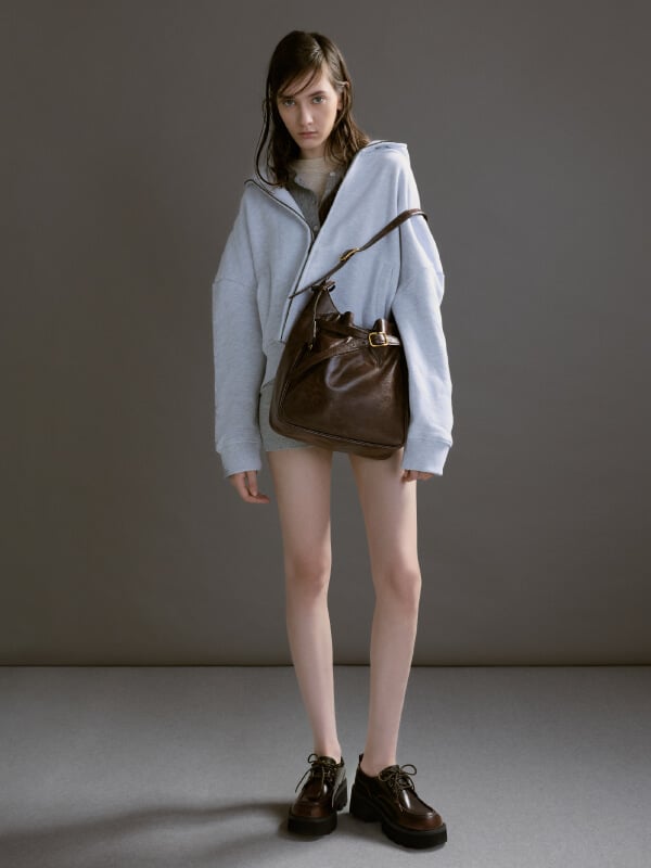 Women’s Victoria belted hobo bag - CHARLES & KEITH