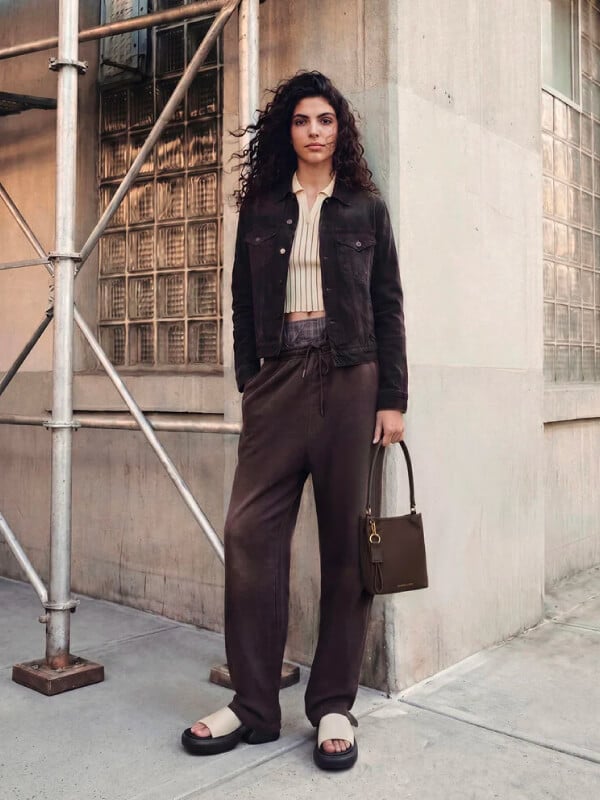Women’s Levy nylon bucket bag - CHARLES & KEITH
