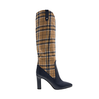CHUNKY HEEL KNEE HIGH BOOTS
