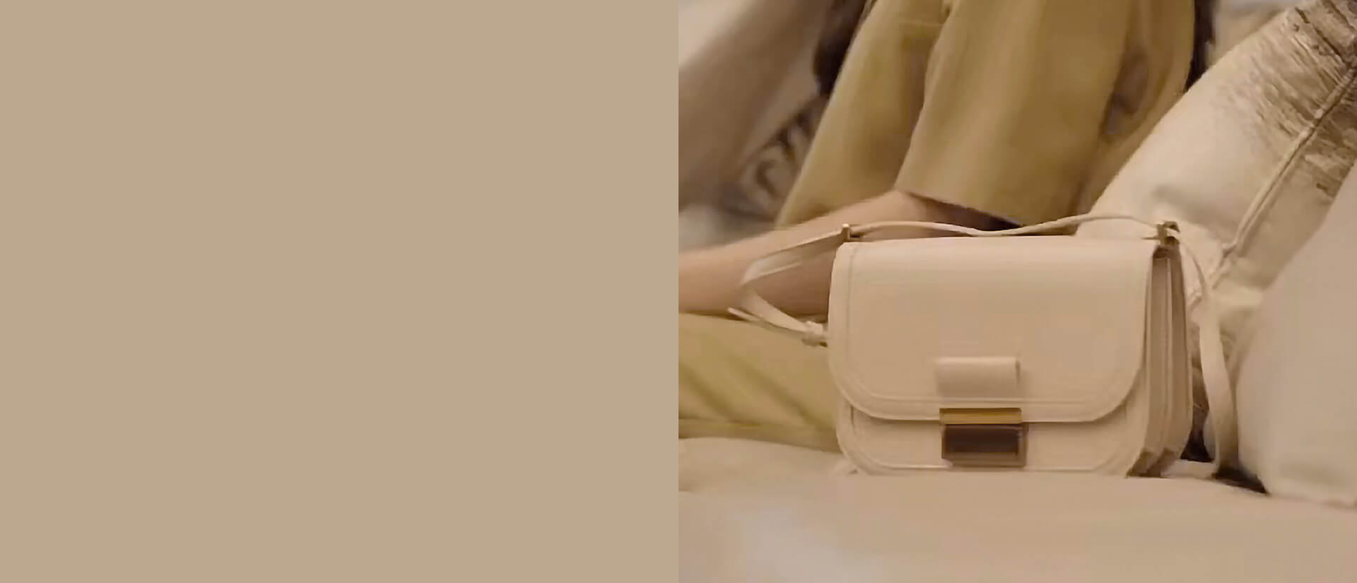 Women’s Charlot bag in ivory - CHARLES & KEITH