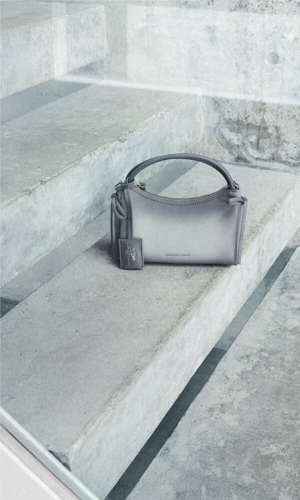 Women’s Hazel burnished bow top handle bag - CHARLES & KEITH