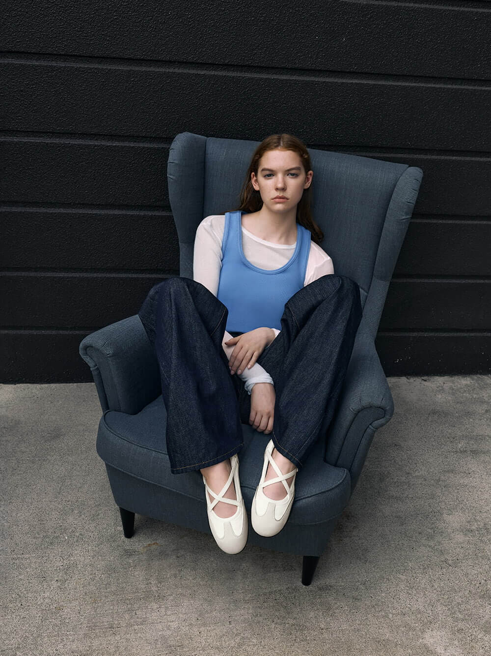 Mika Crossover Mary Jane Sneakers in white - CHARLES & KEITH