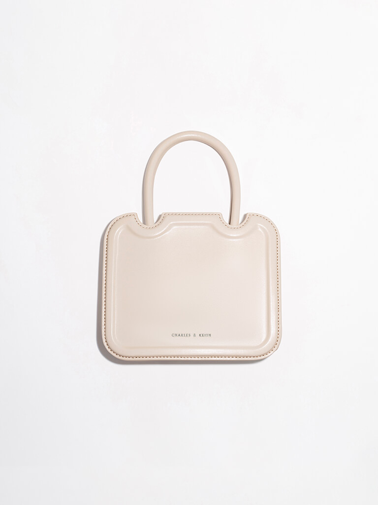 Perline Sculptural Tote Bag - CHARLES & KEITH