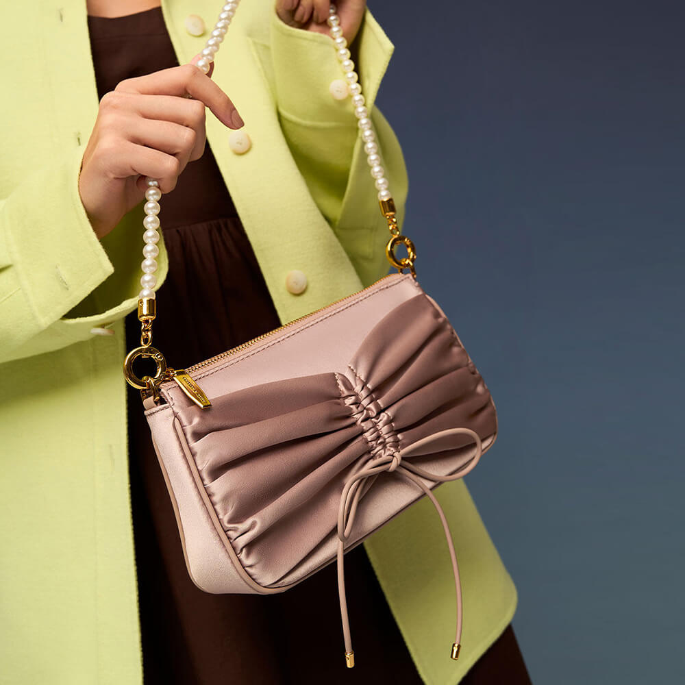 Women’s Embossed Top Handle Bag - CHARLES & KEITH