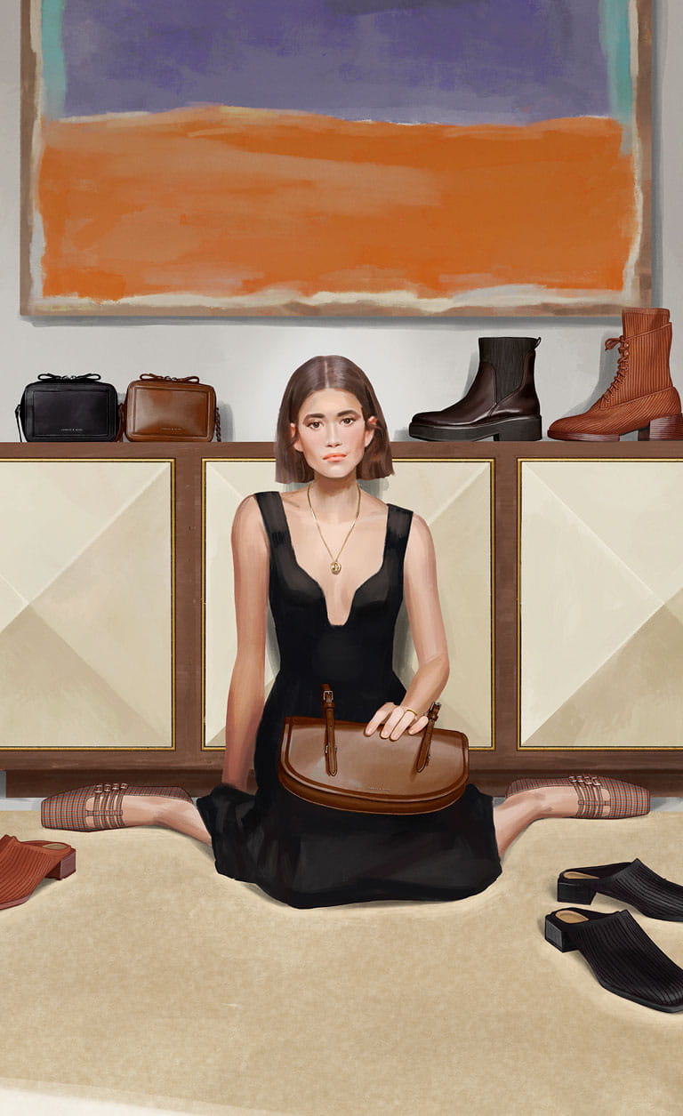 A compilation of illustrations from the CHARLES & KEITH Fall Winter 2020 campaign - CHARLES & KEITH - Mobile