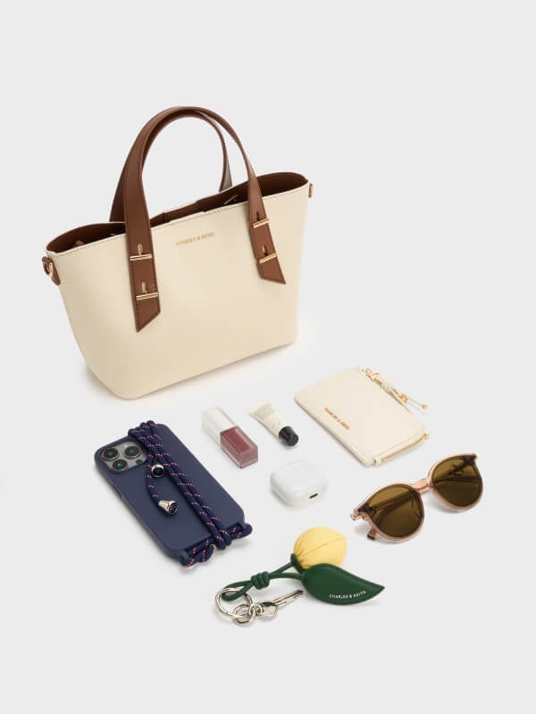 Women’s Shania canvas tote bag - CHARLES & KEITH