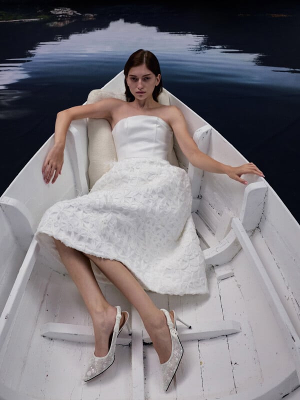 Women’s Tayari embroidered mesh slingback pumps - CHARLES & KEITH