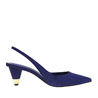 GOLD ACCENT CONE SLINGBACKS