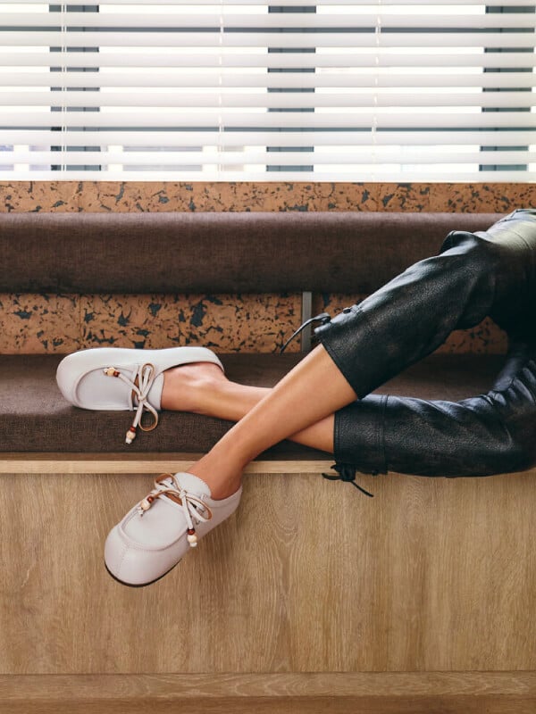 Women’s white Gale beaded lace mules - CHARLES & KEITH