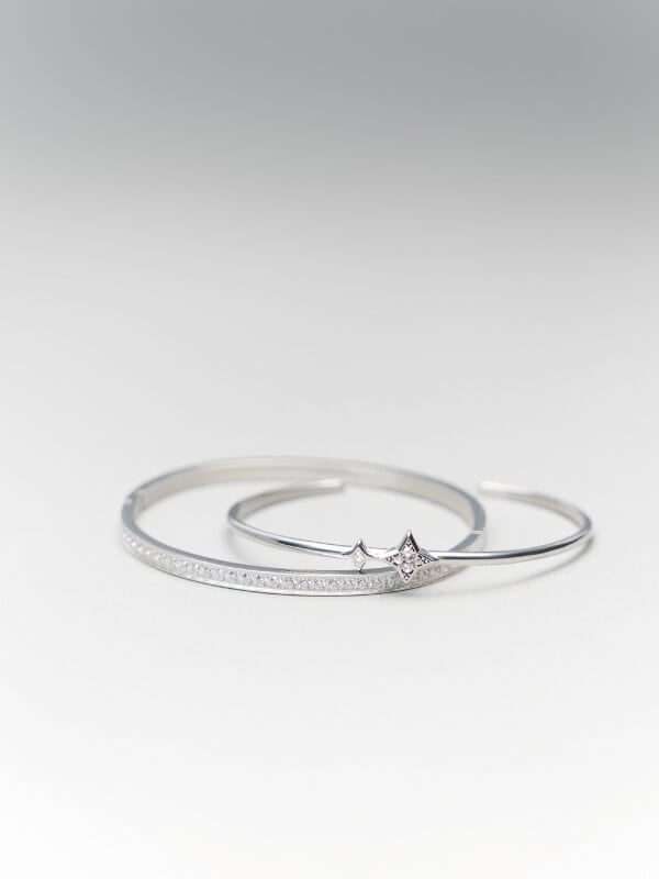Hermione Crystal Bangle - CHARLES & KEITH