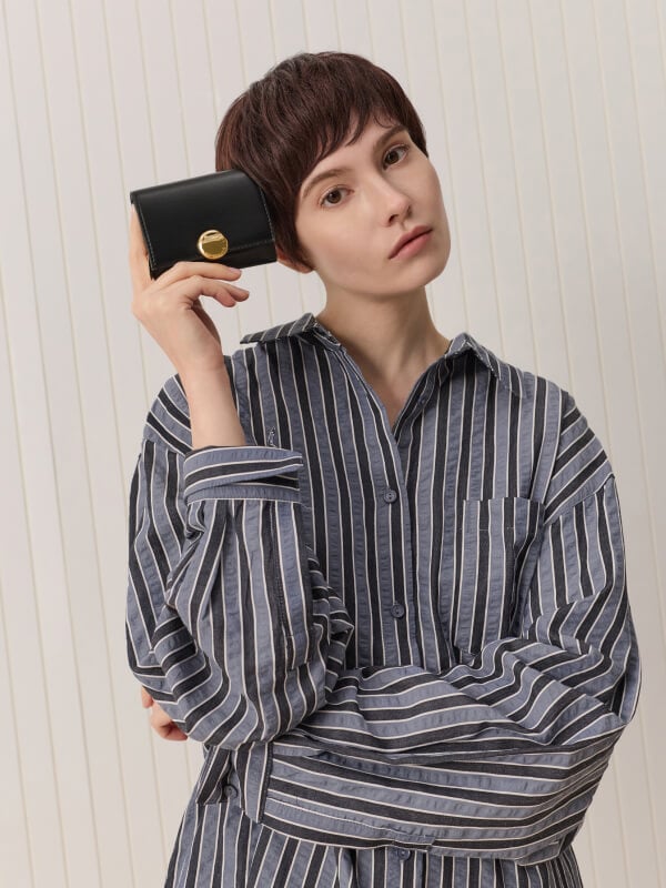 Women’s Benh small wallet in black - CHARLES & KEITH