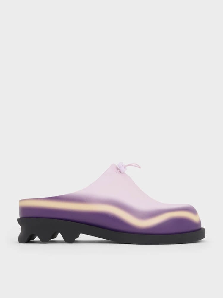 Women’s gradient wave slip-on mules