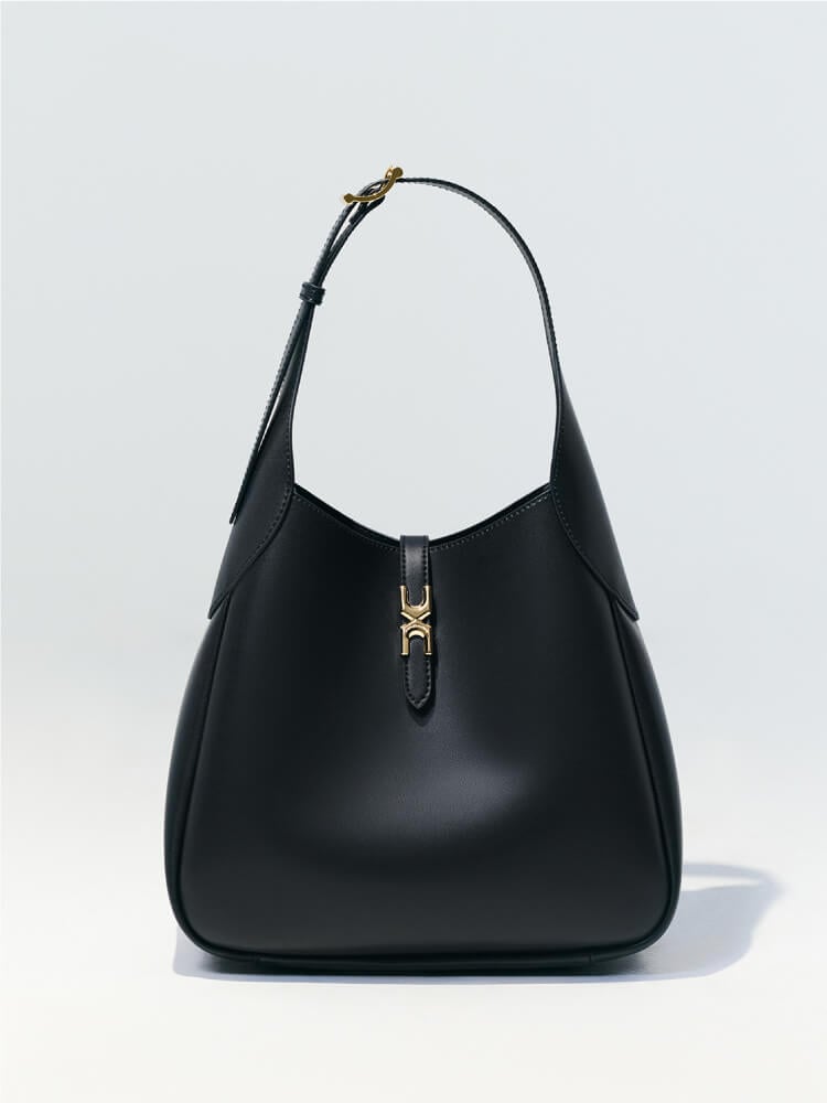 Women’s black Adalyn hobo bag - CHARLES & KEITH