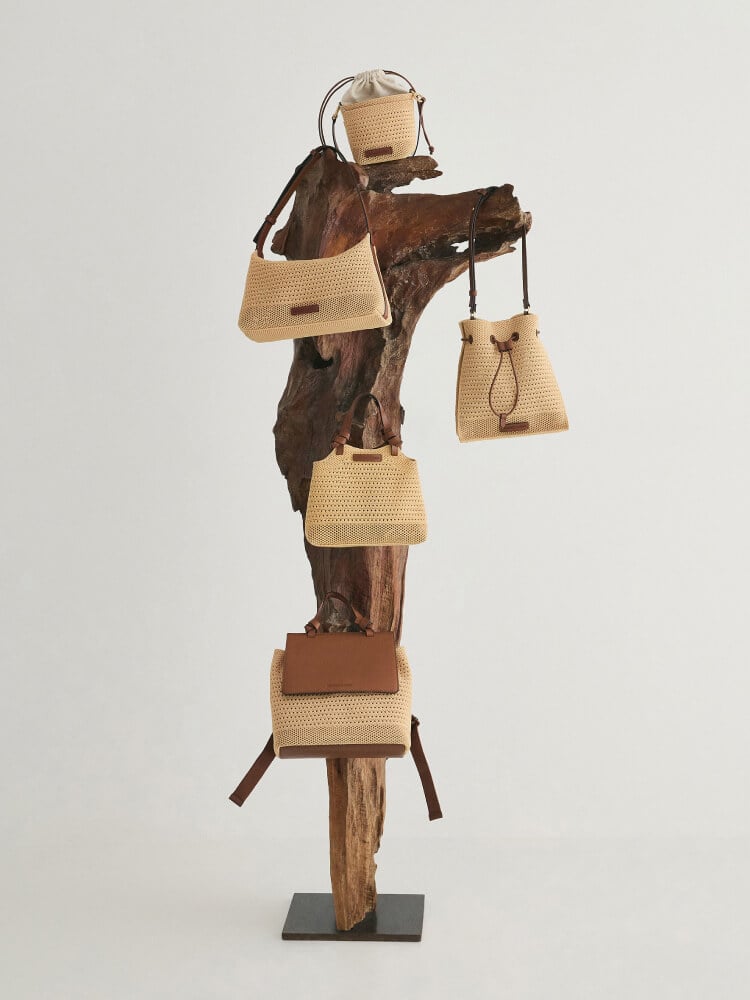 Chic and lightweight knitted bags are must-haves for summer - CHARLES & KEITH