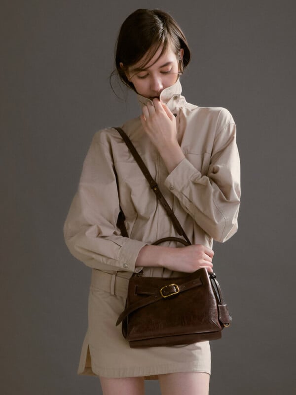 Women’s Victoria belted top handle bag - CHARLES & KEITH