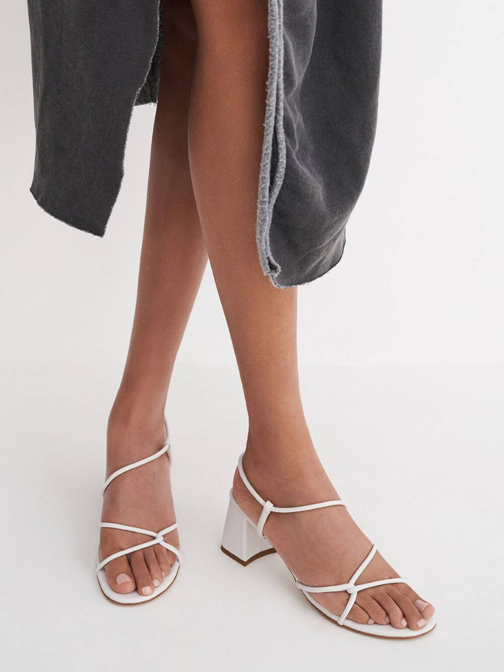 Women’s Meadow strappy block heel sandals - CHARLES & KEITH