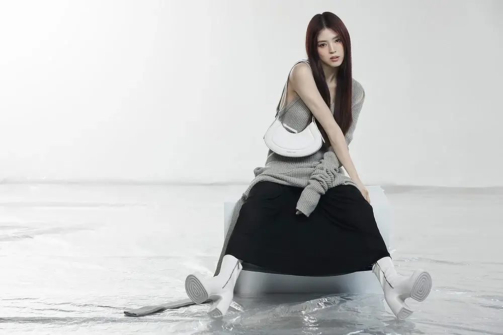 Han So Hee with CHARLES & KEITH Petra