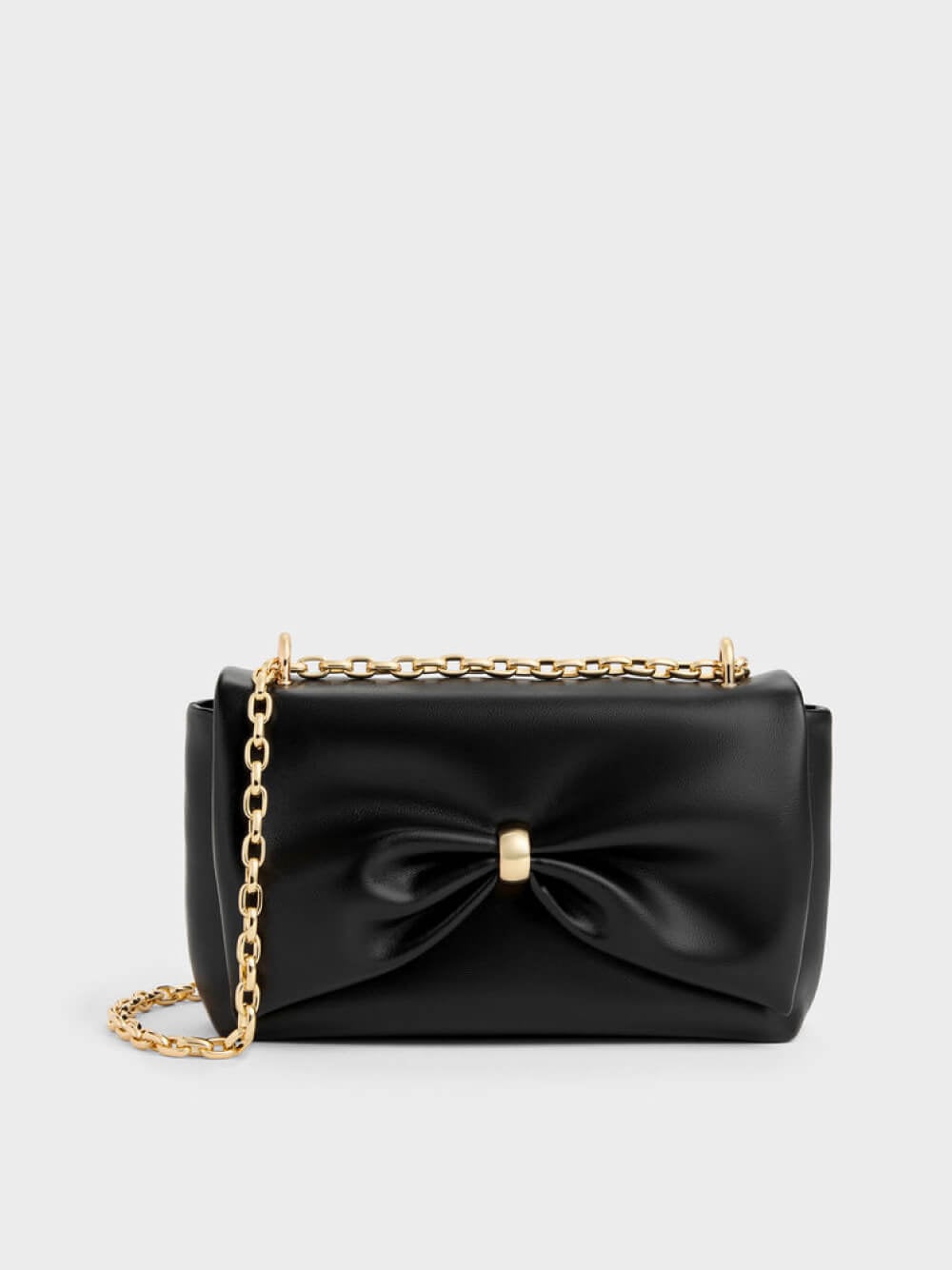 Women’s Halsey ruched chain shoulder bag
