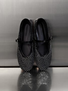 Women’s Maggie mesh crystal-embellished Mary Janes – CHARLES & KEITH
